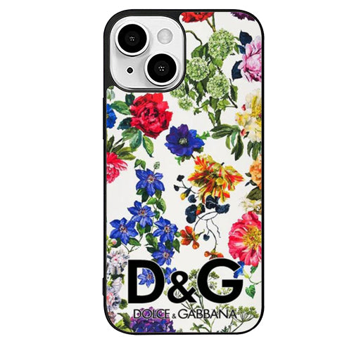 dolce gabbana rose cover iPhone 13 Case