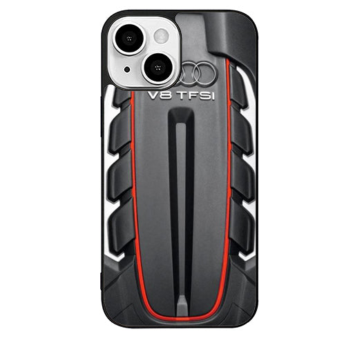 Engine Audi V8 TFSI iPhone 13 Case