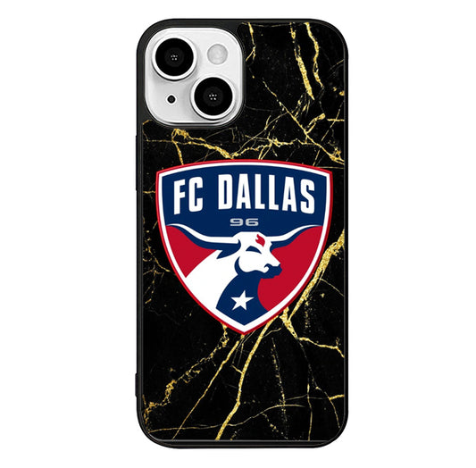 FC Dallas Logo Marble iPhone 13 Case