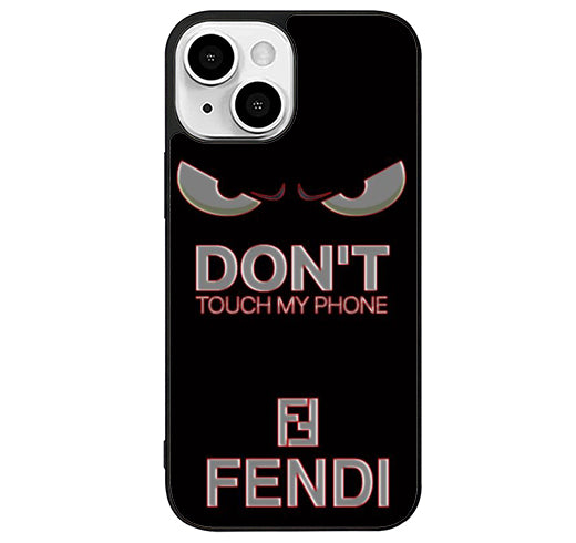 Fendi Black iPhone 13 Case