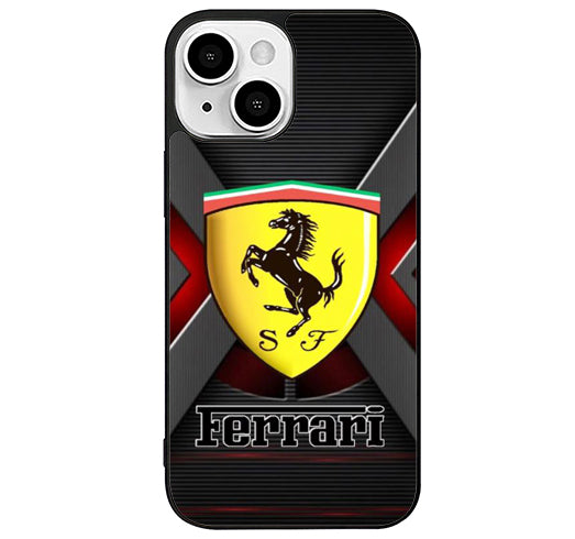 Ferrari Custom Black iPhone 13 Case