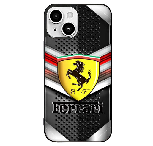 Ferrari Custom Metallic iPhone 13 Case