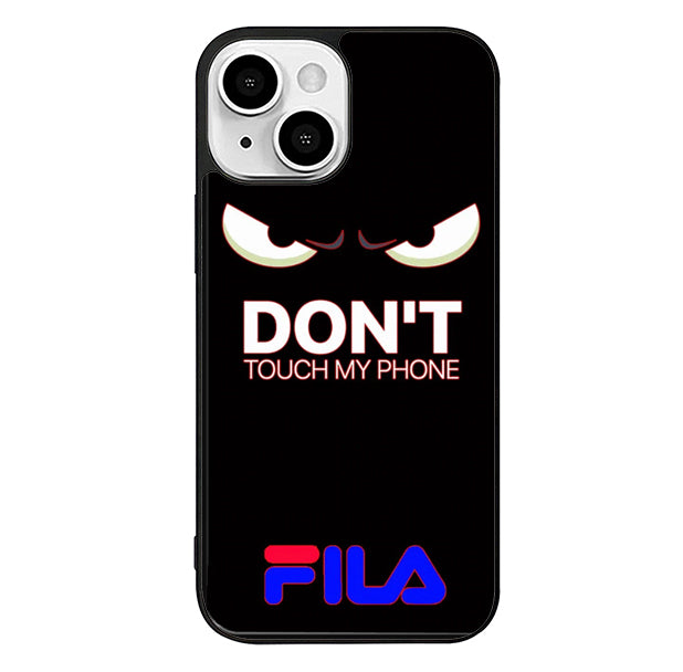 FILA Logo Black iPhone 13 Case