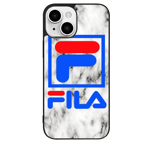 Fila White Marble iPhone 13 Case
