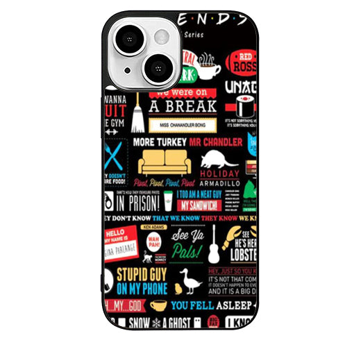 friends funnt TV show iPhone 13 Case
