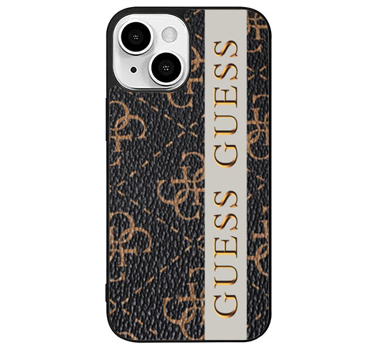 Guess Pattern Striped iPhone 13 Case