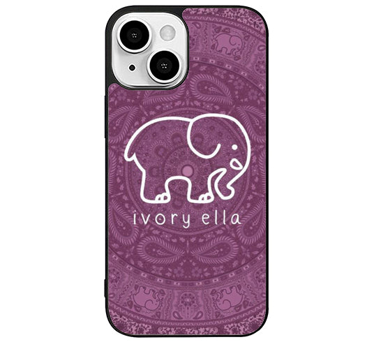 Ivory Ella Pattern iPhone 13 Case