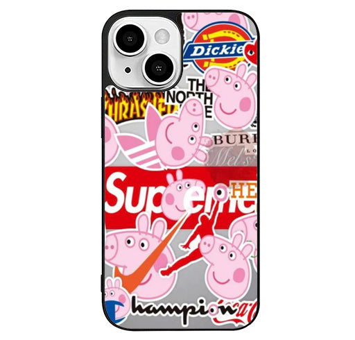 peppa pig hyoe fashion iPhone 13 Case