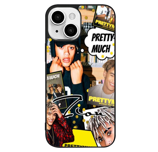 prettymuch zion kuwonu collage iPhone 13 Case