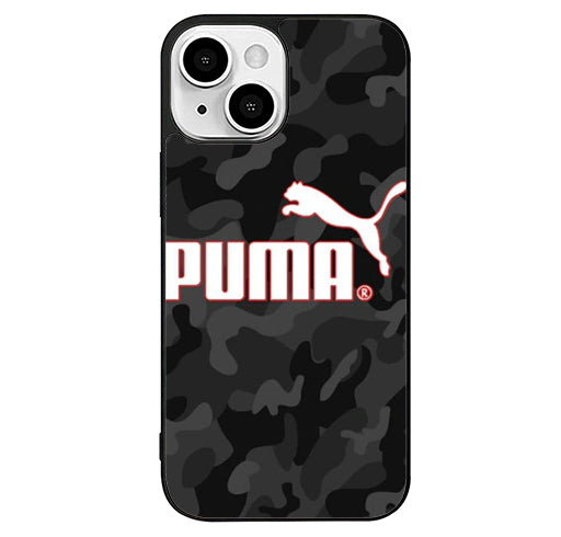 puma logo black camo iPhone 13 Case