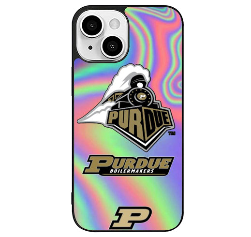 Purdue Boilermakers Holographic iPhone 13 Case