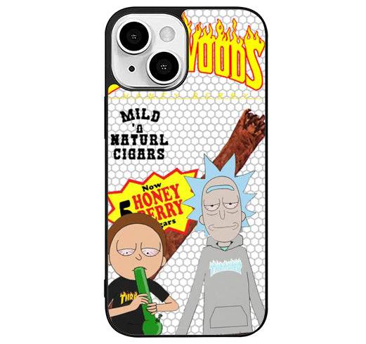rick and morty backwoods thrasher iPhone 13 Case