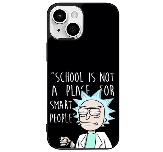 Rick and Morty Quote iPhone 13 Case