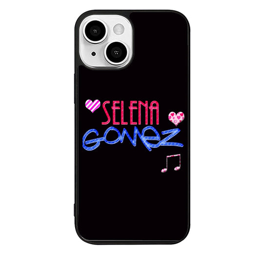 Selena Gomez Black Logo iPhone 13 Case