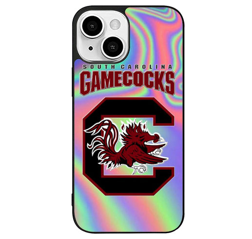 South Carolina Gamecocks Holographics iPhone 13 Case