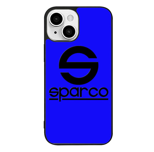 Sparco Blue Logo iPhone 13 Case