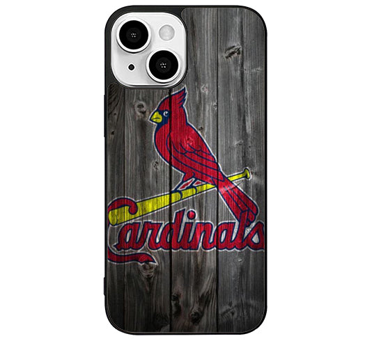 st louis cardinals wood iPhone 13 Case