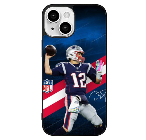 Tom Brady NFL Signature iPhone 13 Case