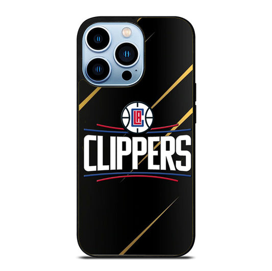 Los Angeles Clippers Black iPhone 13 Pro Max Case
