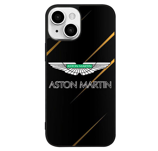 Aston Martin Black Logo iPhone 14 Plus Case