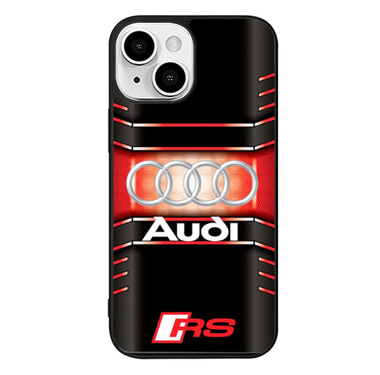 AUDI RS Red Logo iPhone 14 Plus Case