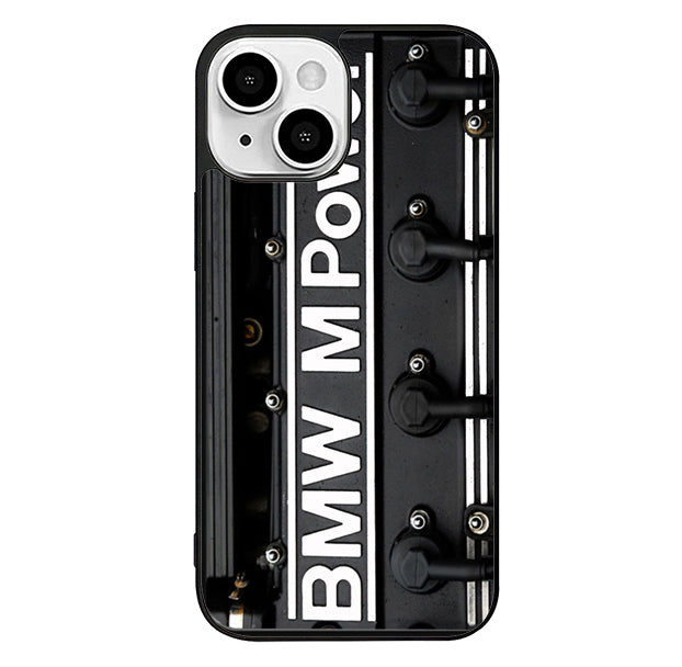 BMW Engine Black MPower iPhone 14 Plus Case