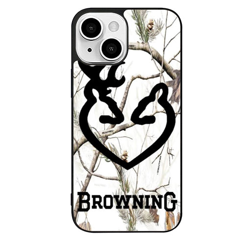 Browning Deer Love Realthree iPhone 14 Plus Case