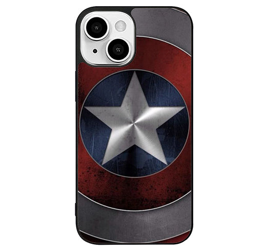 Captain America Wallpaper iPhone 14 Plus Case