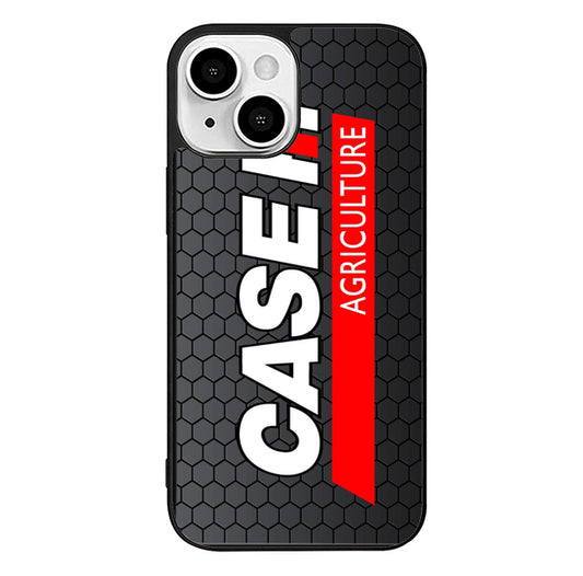 Case IH Agriculture Black Hexagon iPhone 14 Plus Case