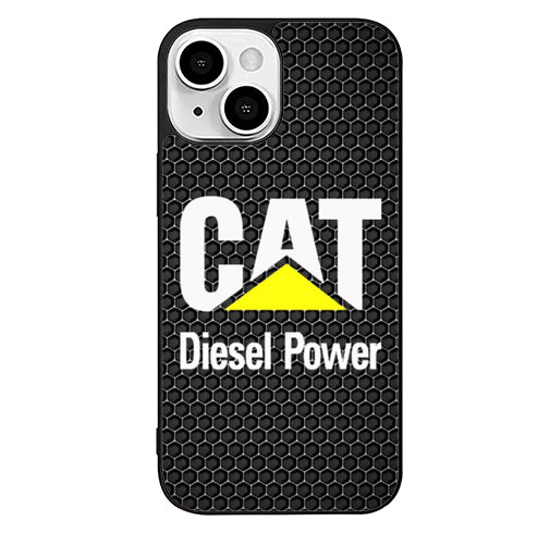 CAT Caterpillar Diesel Black iPhone 14 Plus Case