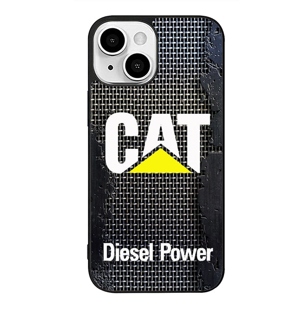 CAT Caterpillar Metal Texture iPhone 14 Plus Case