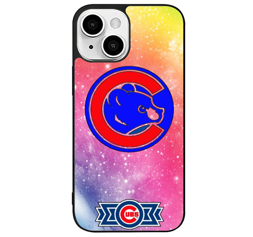 Chicago Cubs Color Stars iPhone 14 Plus Case