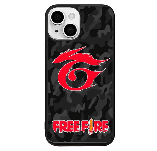 Garena free fire Camo iPhone 14 Plus Case