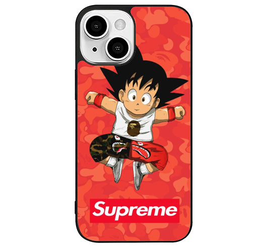 Goku Dragonball Bape iPhone 14 Plus Case