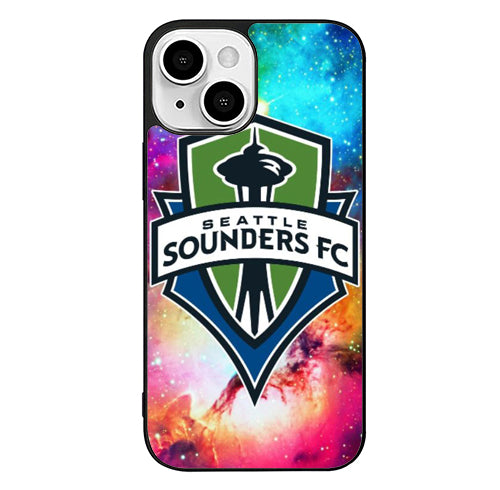 Seattle Sounders Galaxy iPhone 14 Plus Case