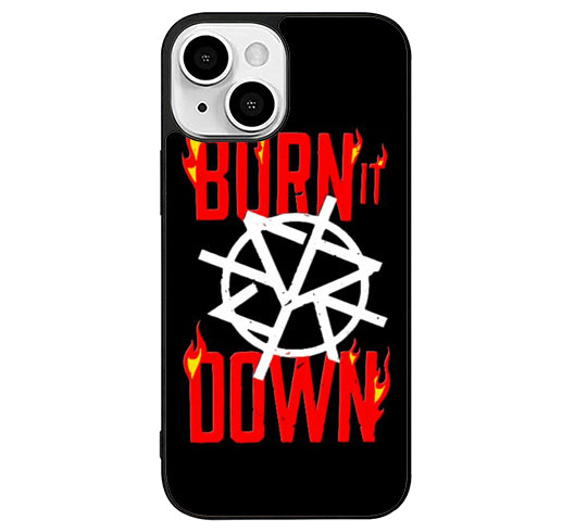 seth rollins burn it down iPhone 14 Plus Case