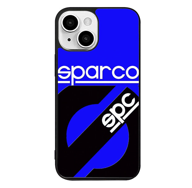 Sparco Logo Blue iPhone 14 Plus Case