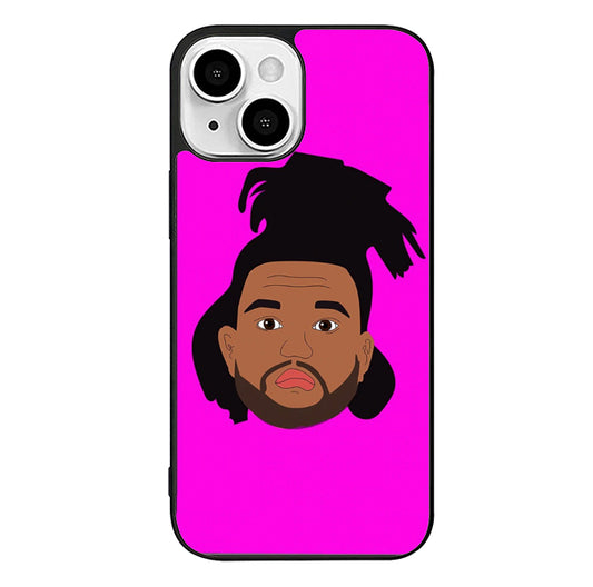 The Weeknd Art Emoji iPhone 14 Plus Case