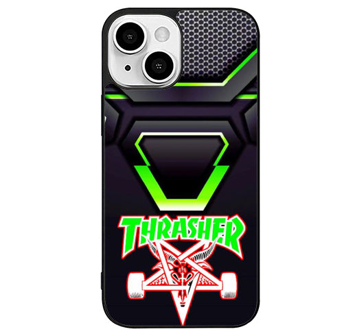 Thrasher Robbo Black Metallic iPhone 14 Plus Case