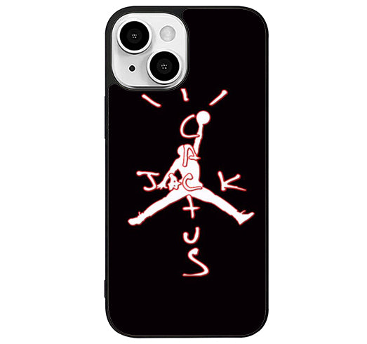 Travis Scott Jack Cactus X Jordan Black iPhone 14 Plus Case