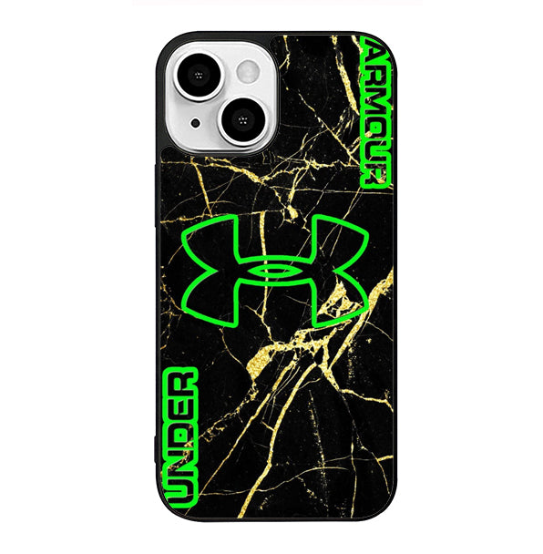 UA Under Armour Black Marble iPhone 14 Plus Case