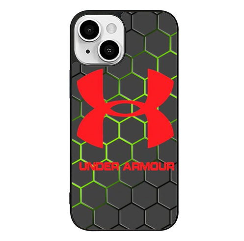 UA Under Armour Red Hexagon iPhone 14 Plus Case
