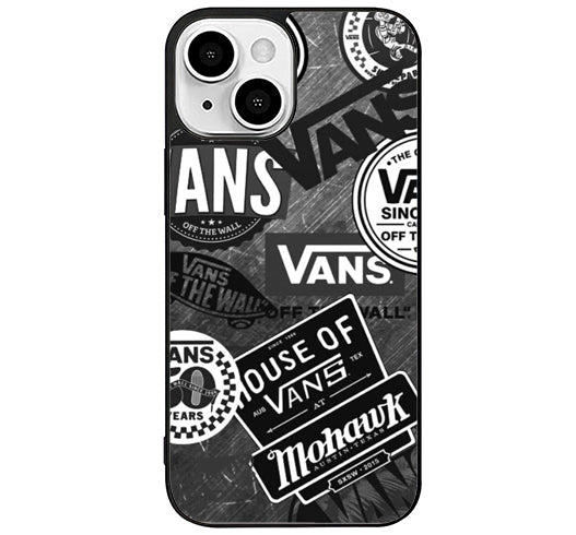 vans black artwork iPhone 14 Plus Case
