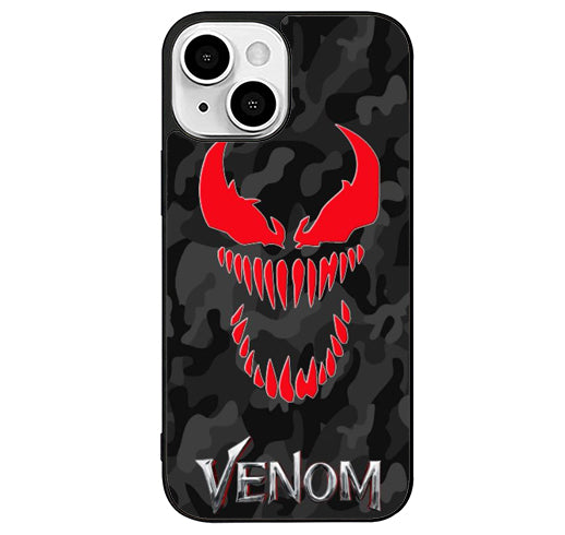 Venom Black Camo iPhone 14 Plus Case