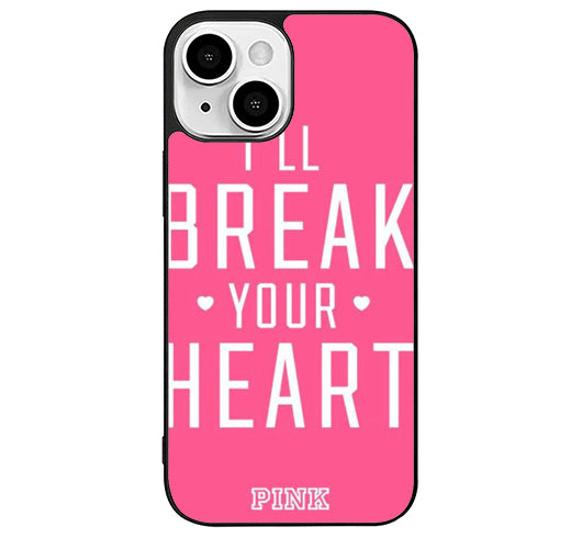 VICTORIA SECRET QUOTE PINK iPhone 14 Plus Case