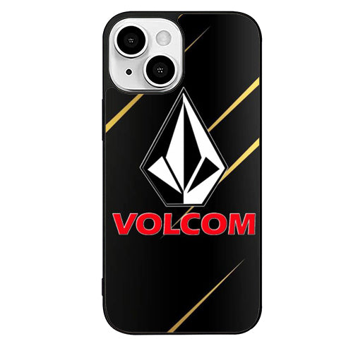 Volcom Black Metallic iPhone 14 Plus Case