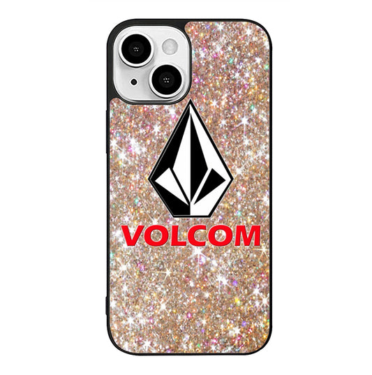 Volcom Logo Sparkly iPhone 14 Plus Case