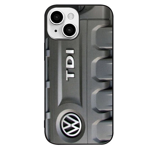 volkswagen VW TDI engine iPhone 14 Plus Case