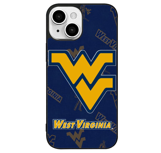 west virginia mountaineers blue iPhone 14 Plus Case