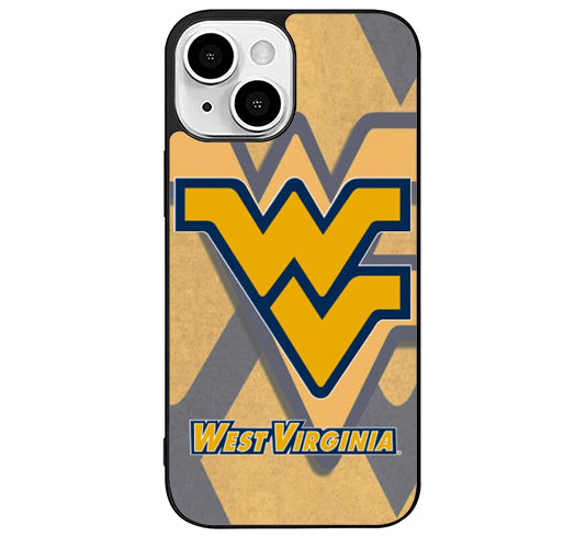 West Virginia Mountaineers Wallpaper iPhone 14 Plus Case